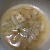 大根と油揚げのみそ汁♪